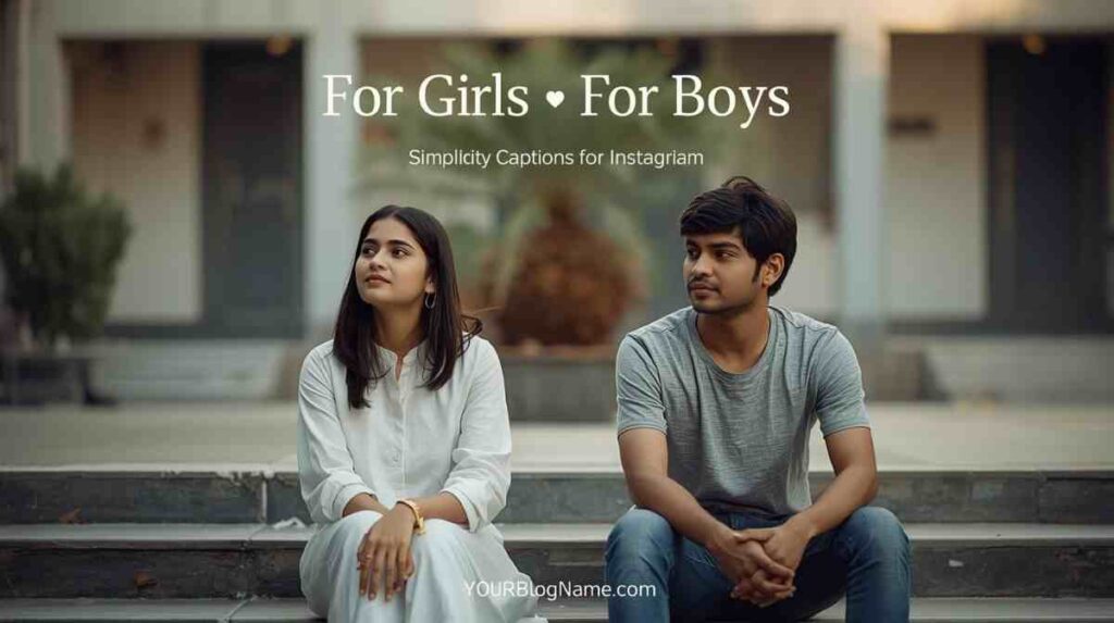 simplicity captions for girls and boys – two South Asian friends sitting outdoors in candid lifestyle photo for Instagram